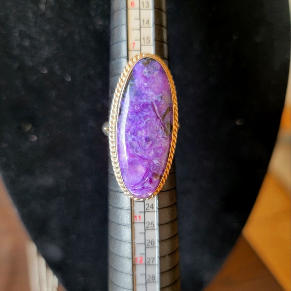 Charoite Ring - image 4